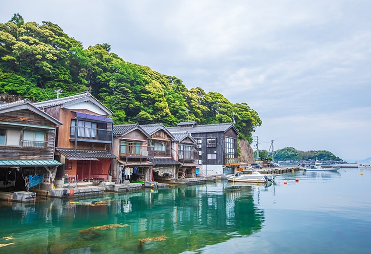 伊根の船屋